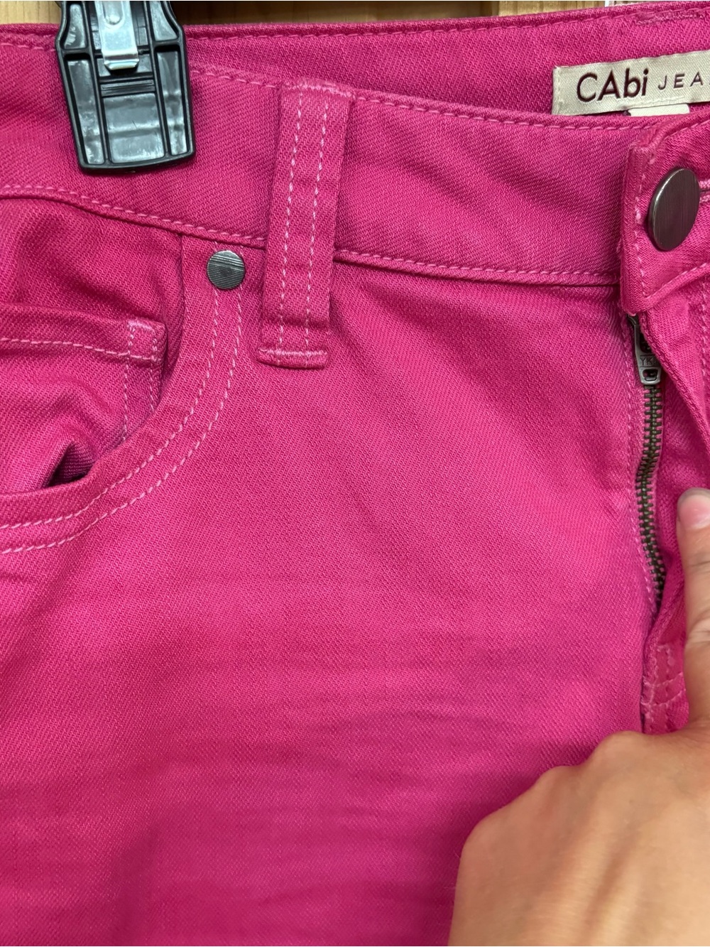 CAbi Hot Pink Skinny Jeans - Picture 4 of 8
